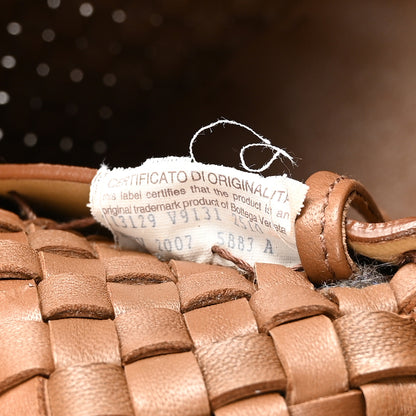 Bottega Veneta Nappa Intrecciato Large Heart Cabat White Tan 7 of 12