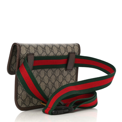 Gucci GG Supreme Monogram Neo Vintage Web Belt Bag Brown 3 of 11