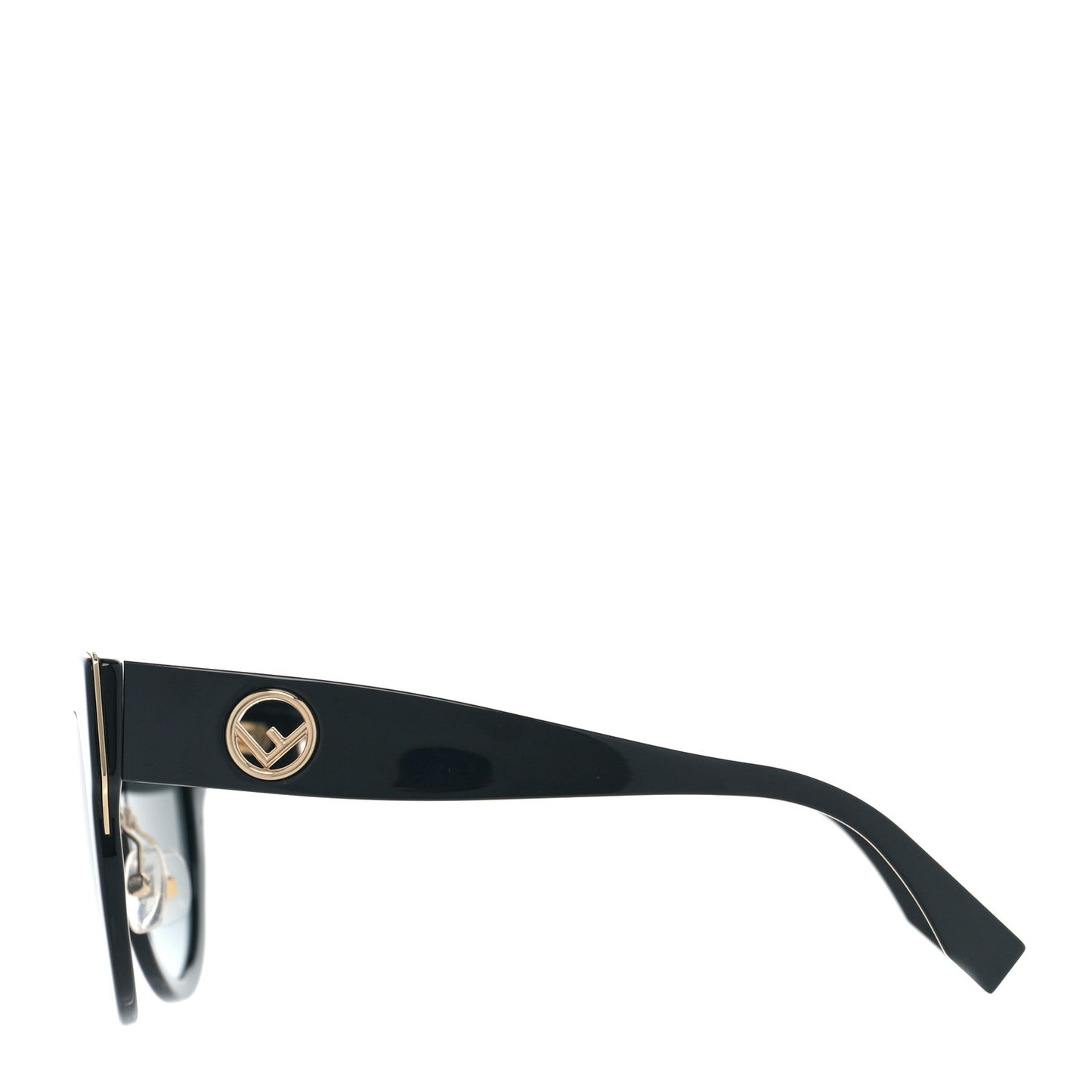 Acetate F is Fendi Cat Eye Sunglasses FF 0360/G/S Black