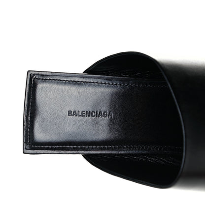 Balenciaga Smooth Calfskin Moon 60mm Sandals 41.5 Black 8 of 10