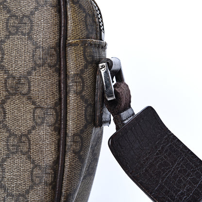 Gucci GG Plus Monogram Shoulder Bag Dark Brown 14 of 15