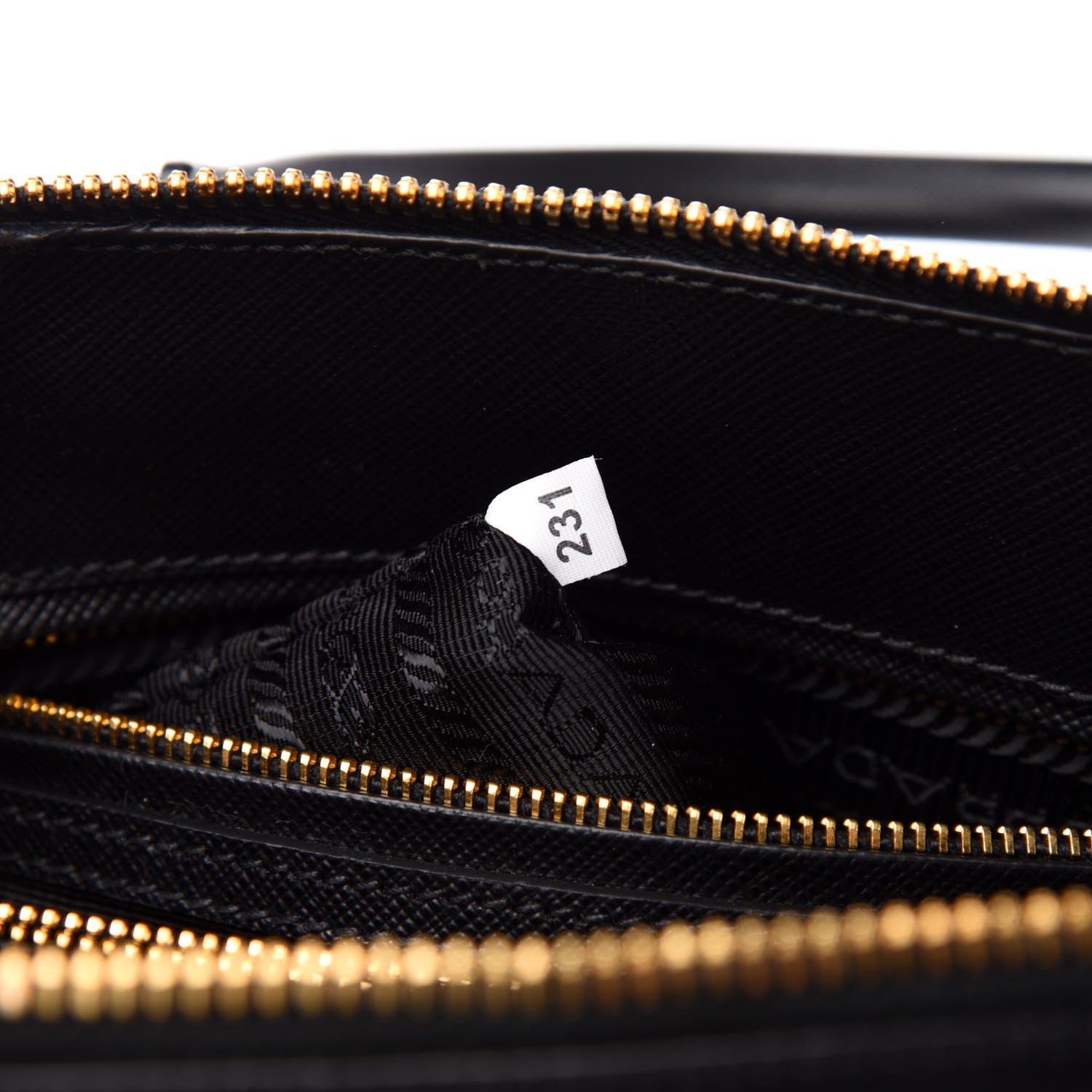 Prada Saffiano Lux Small Promenade Tote Black 9 of 11