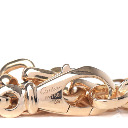 Cartier 18K Yellow Gold Meplat Link Chain Bracelet 5 of 5
