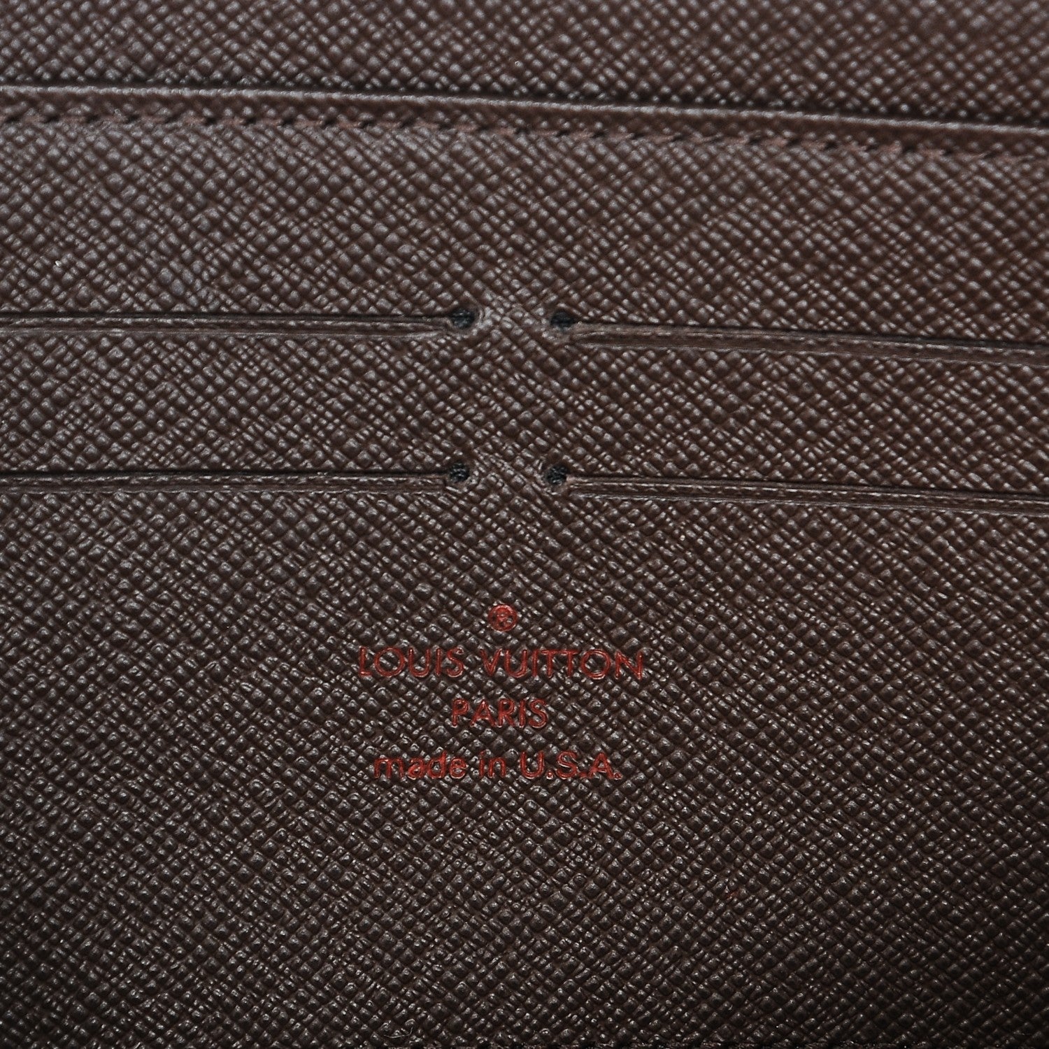 Louis Vuitton Damier Ebene Zippy Wallet 6 of 6