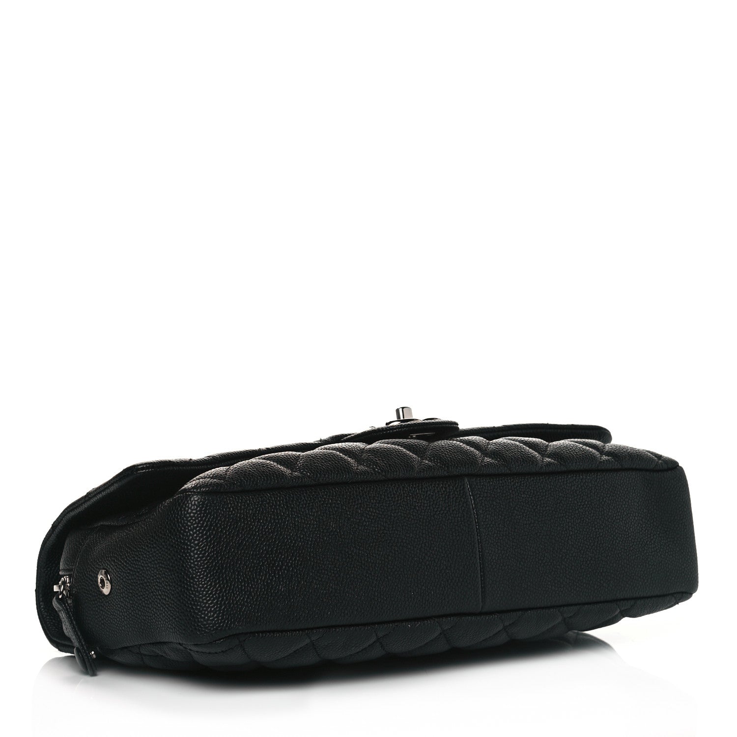 Chanel Caviar Quilted Jumbo Easy Flap Black 4 of 10