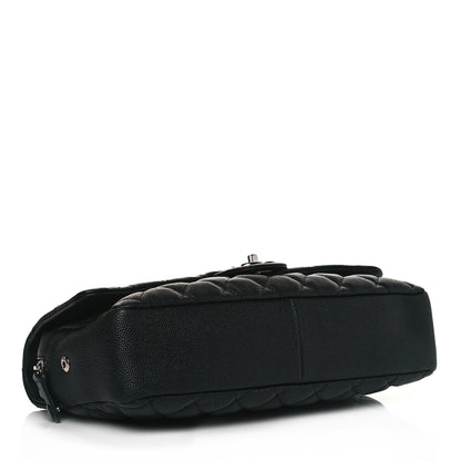 Chanel Caviar Quilted Jumbo Easy Flap Black 4 of 10