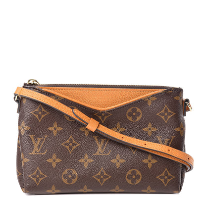 Louis Vuitton Monogram Pallas Uniformes Crossbody Safran 1 of 10