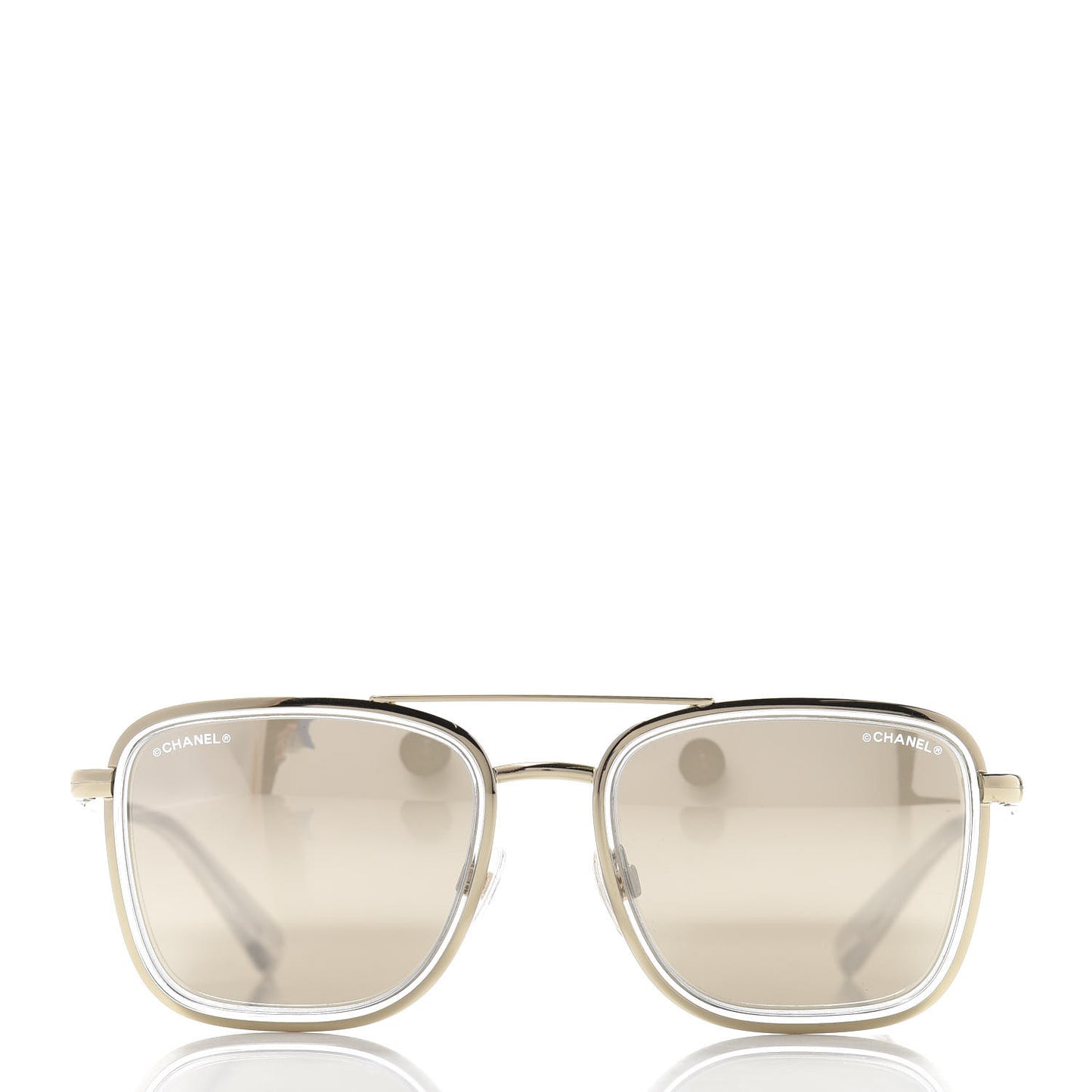 Metal Pilot Sunglasses 4241 Gold