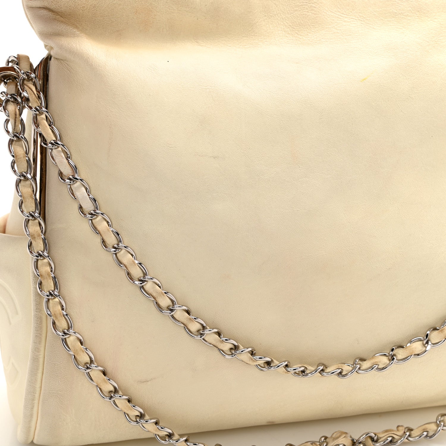 Chanel Lambskin Medium Ultimate Soft Tote Ivory 14 of 18