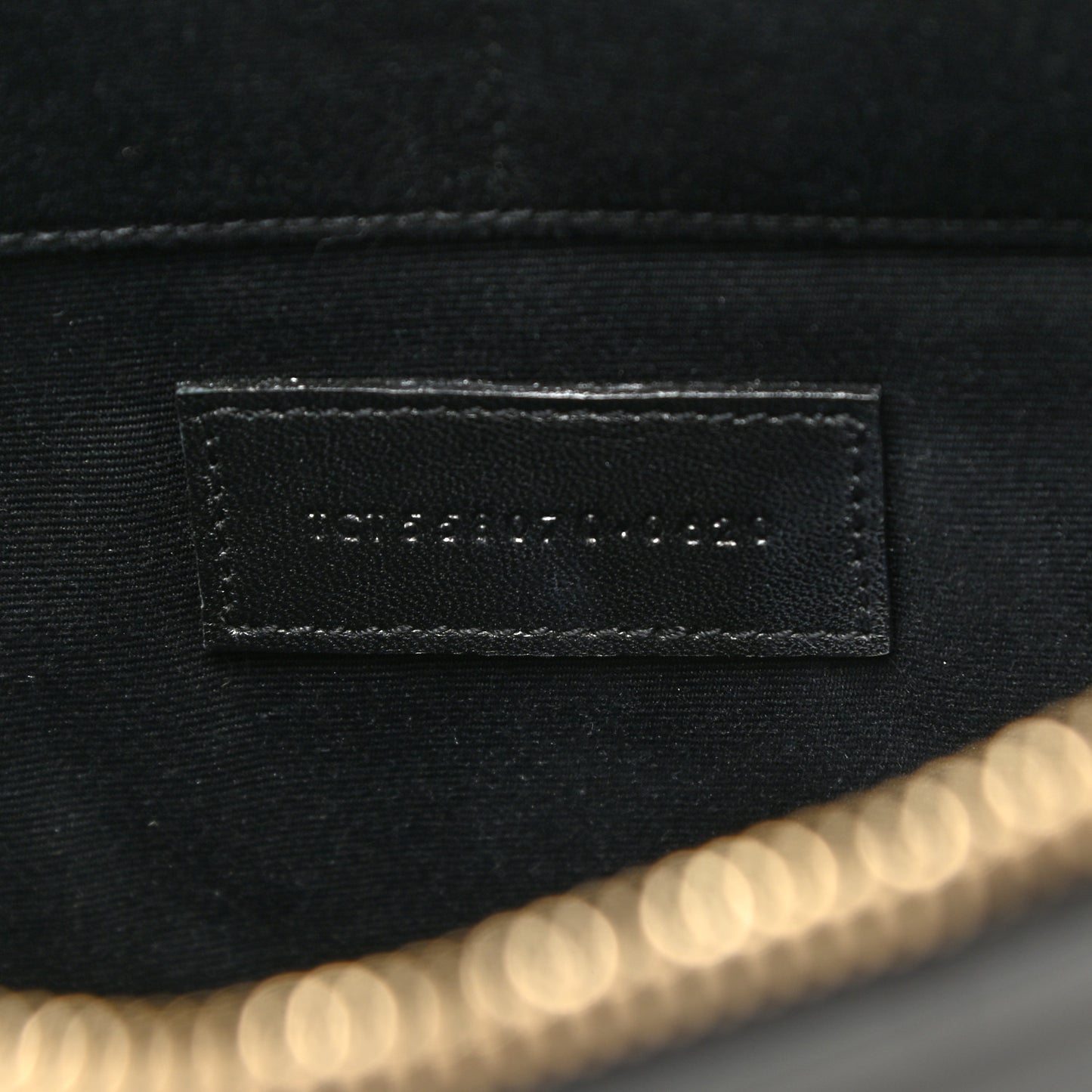 Calfskin Crocodile Embossed Tablet Pouch Black