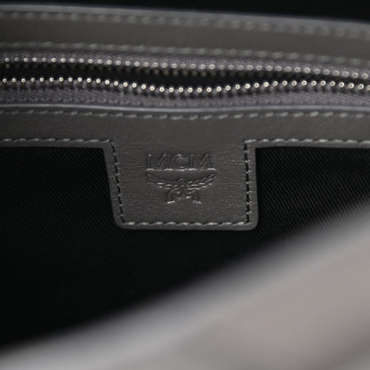 MCM Visetos Small Essential Backpack Phantom Grey 6 of 10