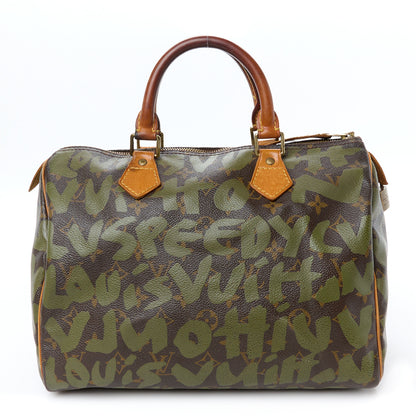 Louis Vuitton Monogram Graffiti Speedy 30 Kaki 1 of 14