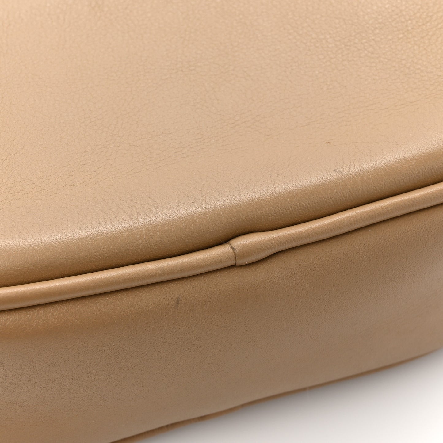 Nappa Monogram Blogger Bag Deep Beige