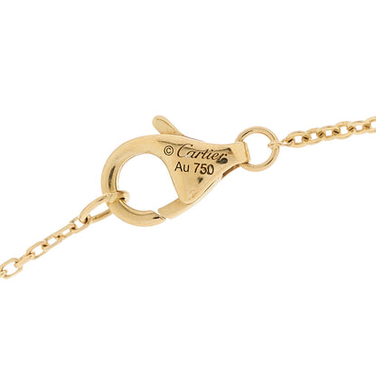 Cartier 18K Yellow Gold Diamond Mother of Pearl XS Amulette de Cartier Pendant Necklace 5 of 5