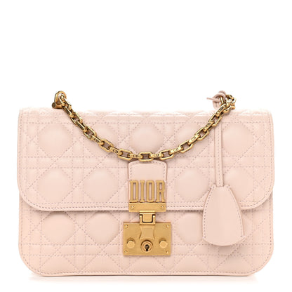 Christian Dior Lambskin Cannage Large Dioraddict Flap Rose Poudre 1 of 11