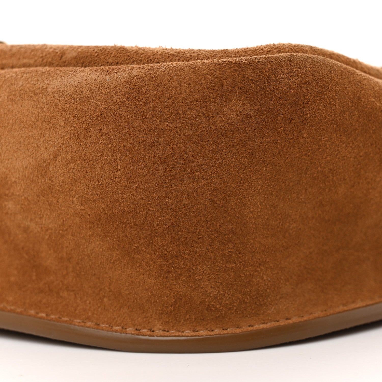 Saint Laurent Suede Calfskin Monogram Medium Kaia Satchel Light Cinnamon 10 of 13