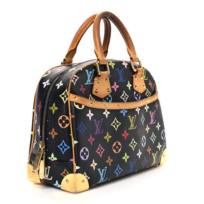 Louis Vuitton Monogram Multicolor Trouville Black 3 of 11