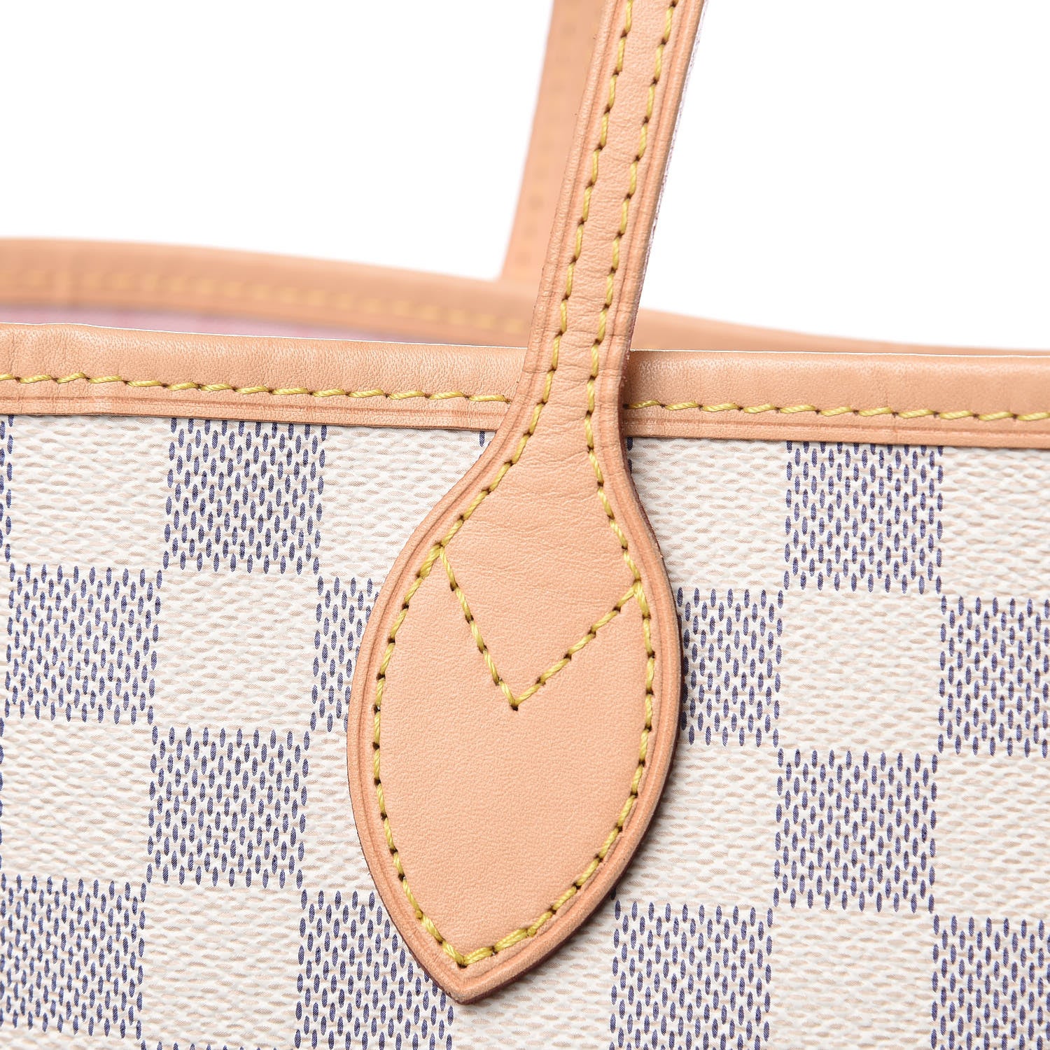 Louis Vuitton Damier Azur Neo Neverfull MM Rose Ballerine 11 of 12