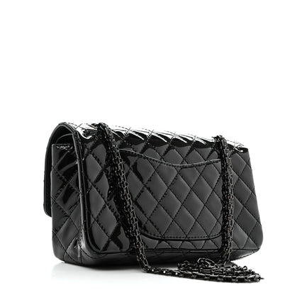 Chanel Patent Calfskin Quilted 2.55 Reissue 225 Flap So Black 2 of 10