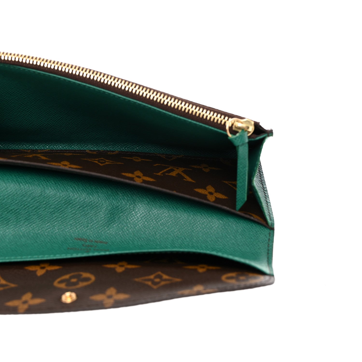 Louis Vuitton Monogram Emilie Wallet Vert 5 of 7