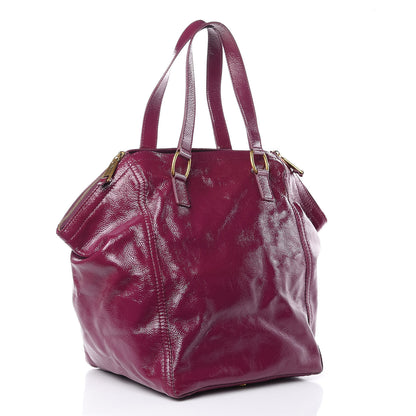 Saint Laurent Patent Medium Downtown Violet 3 of 12