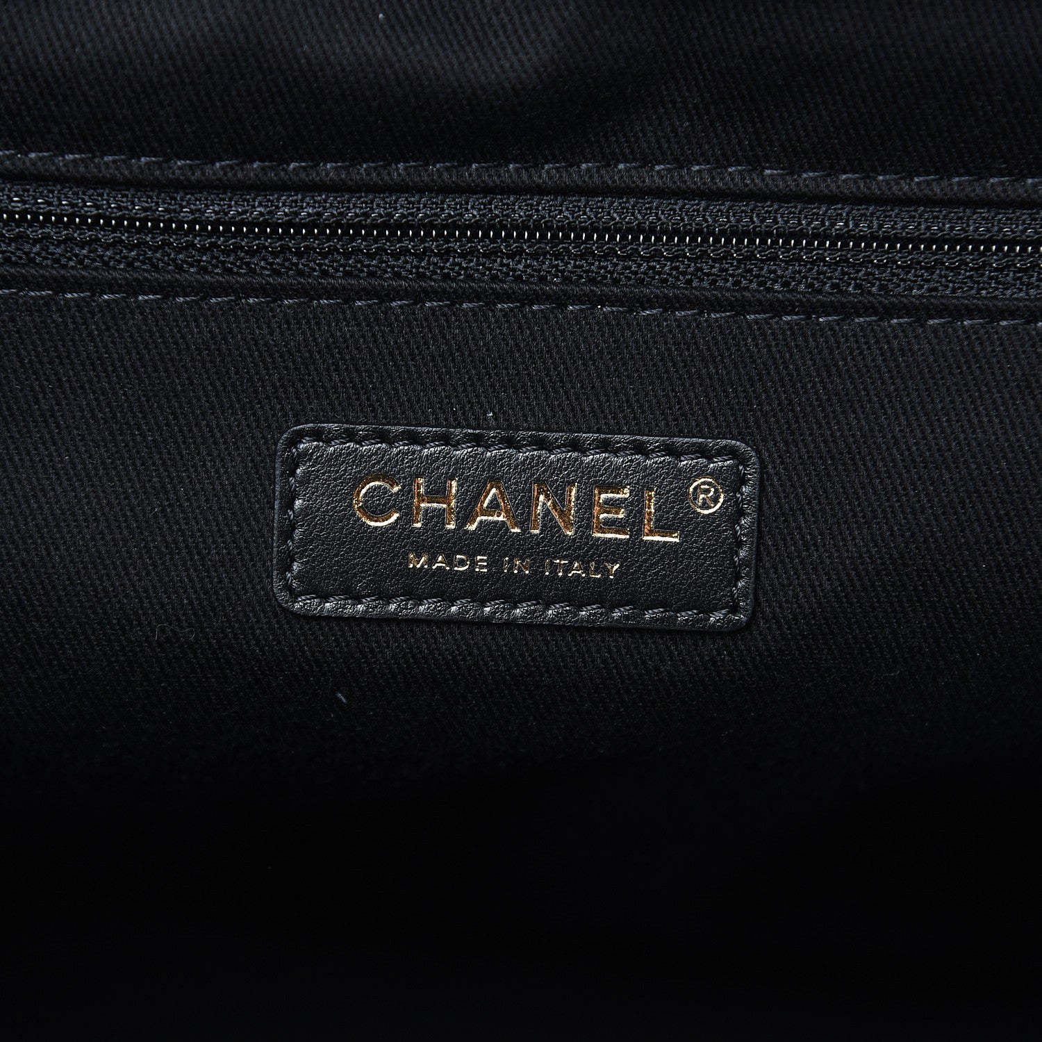 Chanel Woven Straw Raffia Striped Large Deauville Tote Black 6 of 9