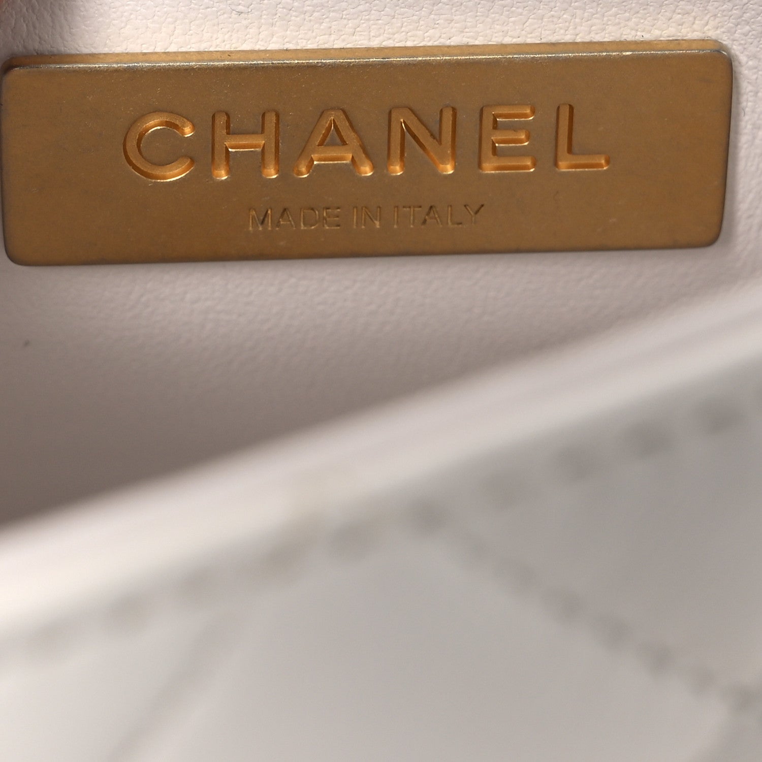 Chanel Lambskin Quilted Mini Flap Top Handle Bag White 6 of 12