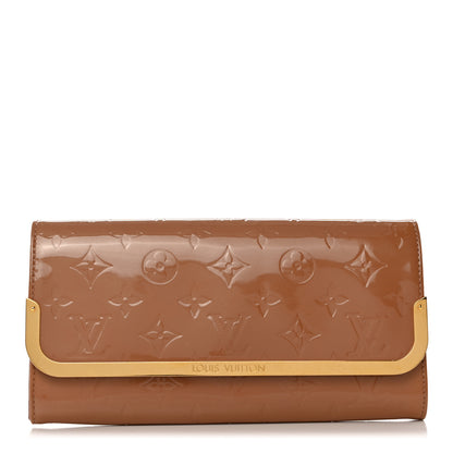 Louis Vuitton Vernis Rossmore MM Rose Velours 1 of 8