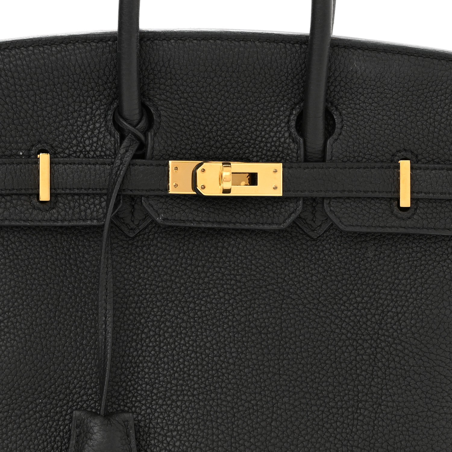 Hermes Togo Birkin 25 Black 8 of 16