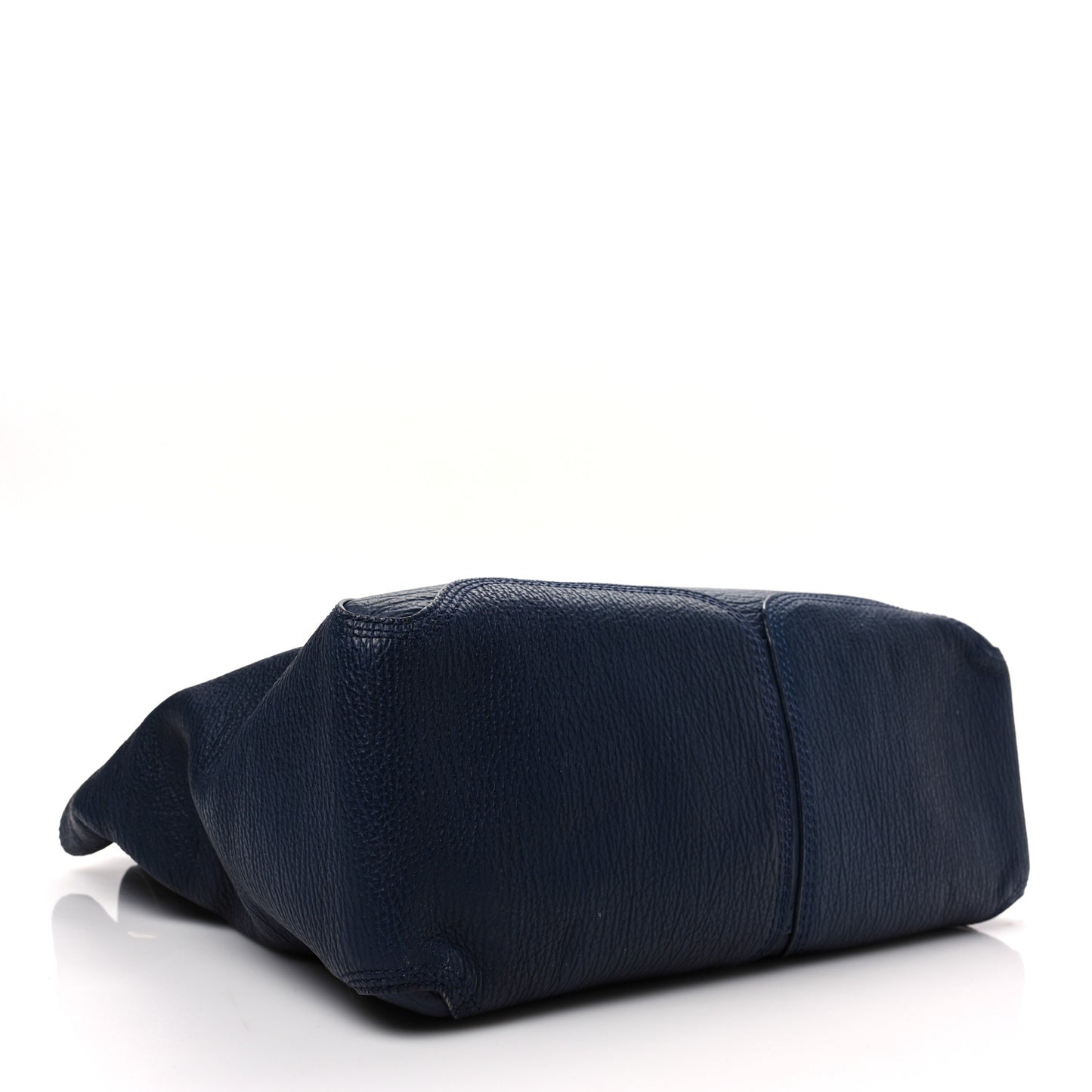 Textured Calfskin Large Pashli Satchel Ink