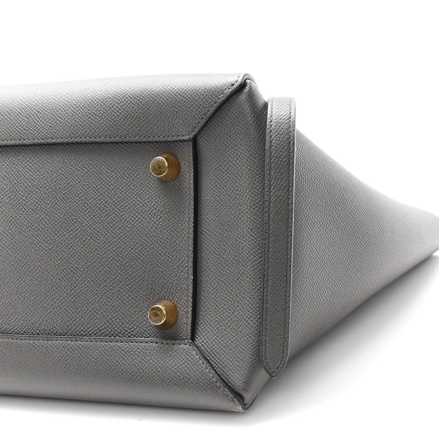 Celine Grained Calfskin Mini Belt Bag Grey 9 of 11