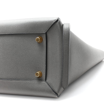 Celine Grained Calfskin Mini Belt Bag Grey 9 of 11