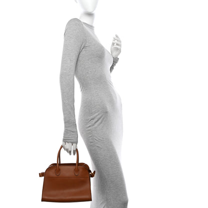 The Row Polished Saddle Calfskin Soft Margaux 10 Bag Cuir 2 of 11