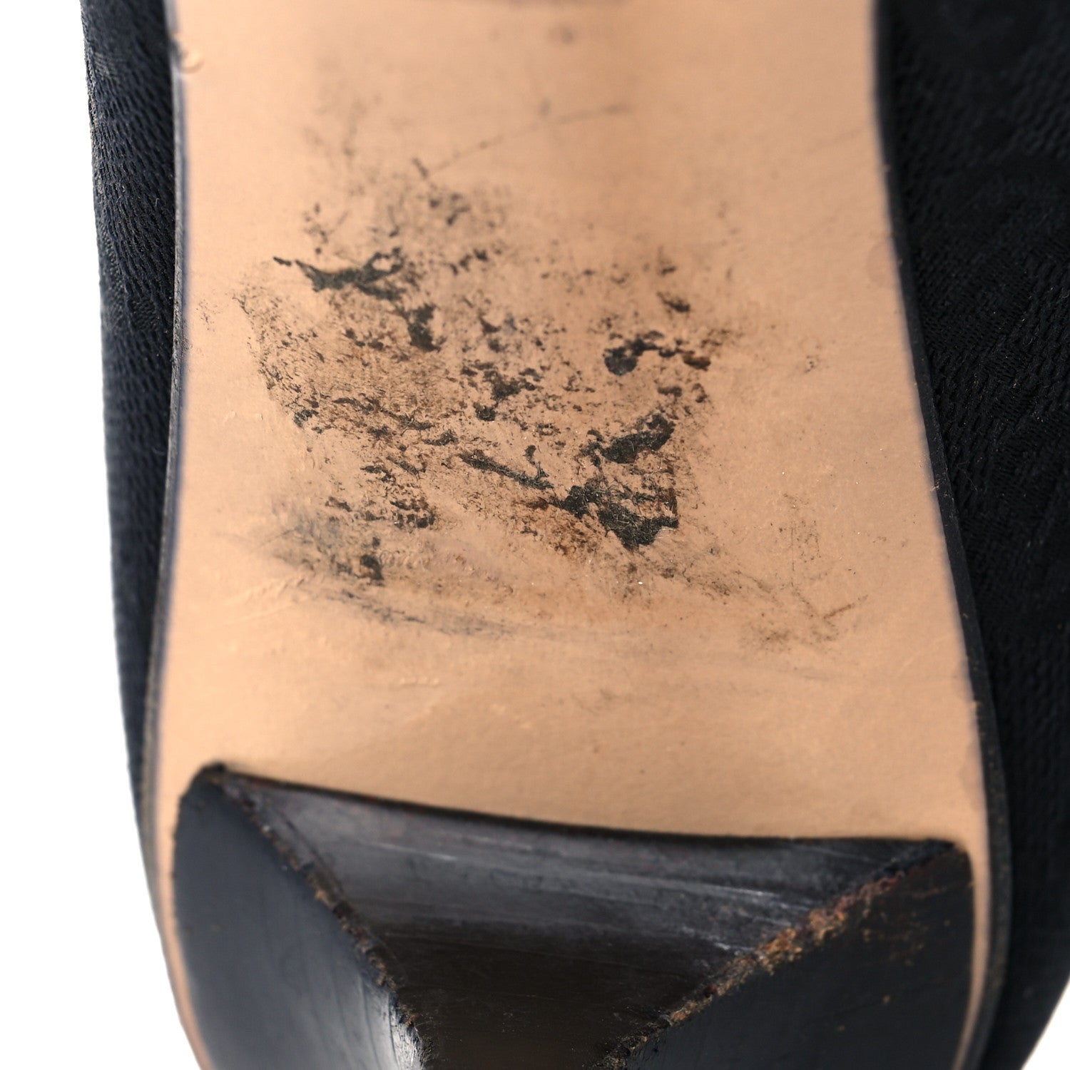 Gucci Monogram Tess S Gomma Boots 8.5 Black 10 of 12