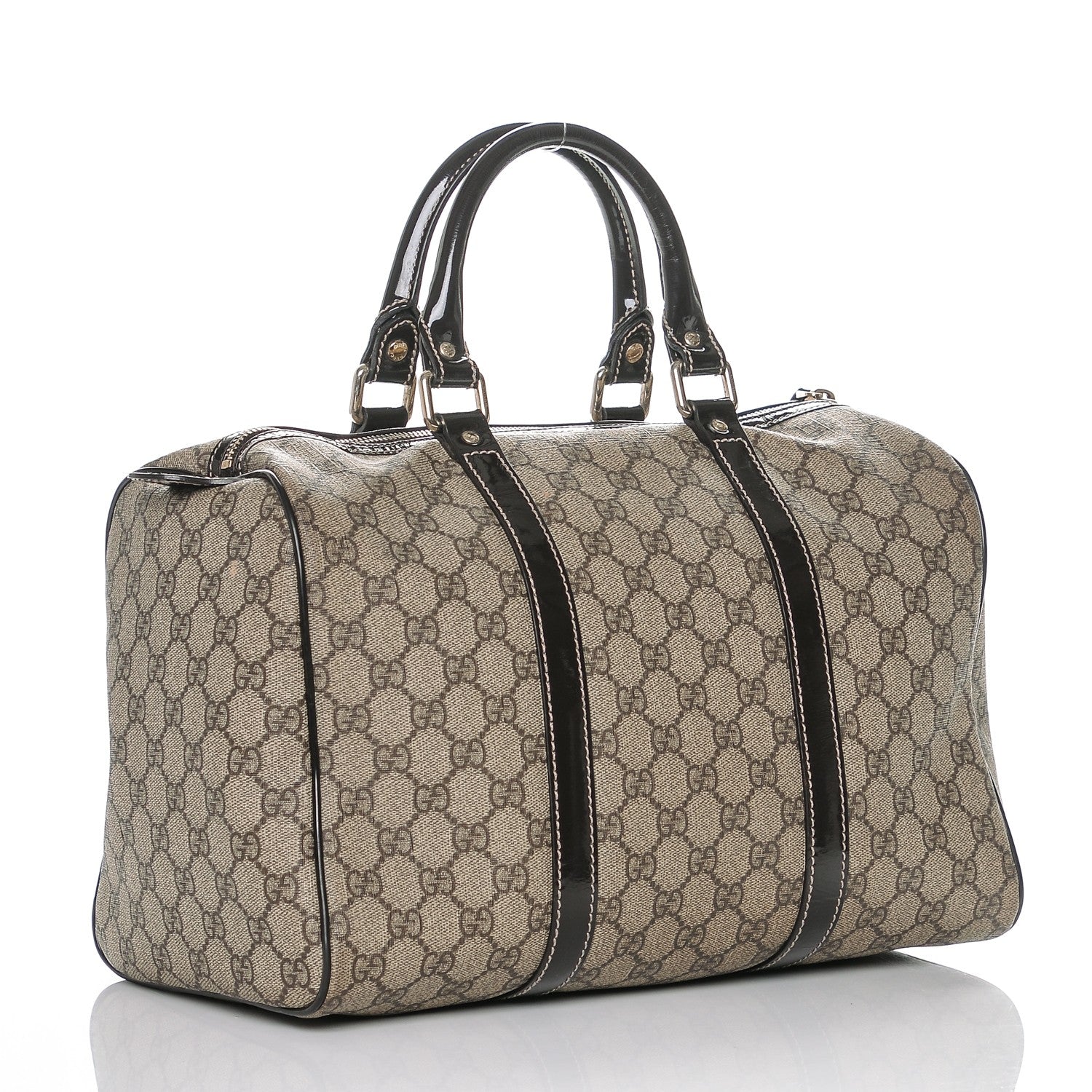 Gucci GG Plus Monogram Medium Joy Boston Dark Brown 3 of 7