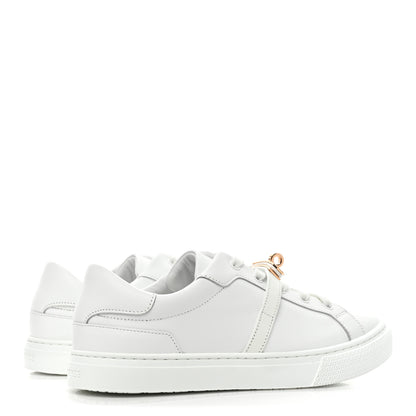 Hermes Calfskin Day Sneakers 38 White 5 of 11