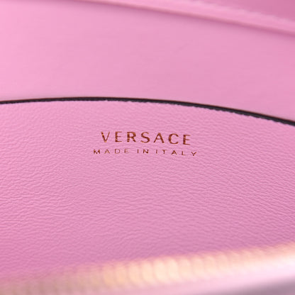 Versace Calfskin Medusa Stud Tribute Tote Pink 6 of 10