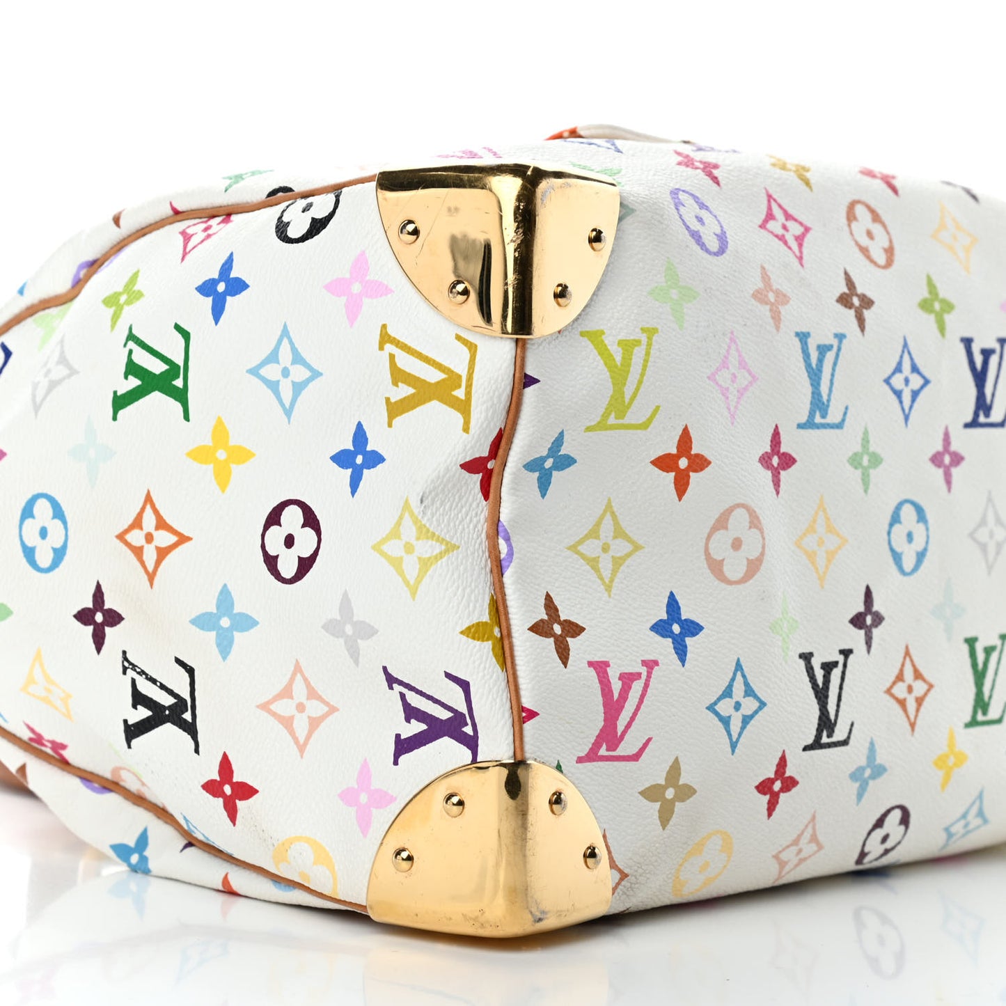 Monogram Multicolor Speedy 30 White
