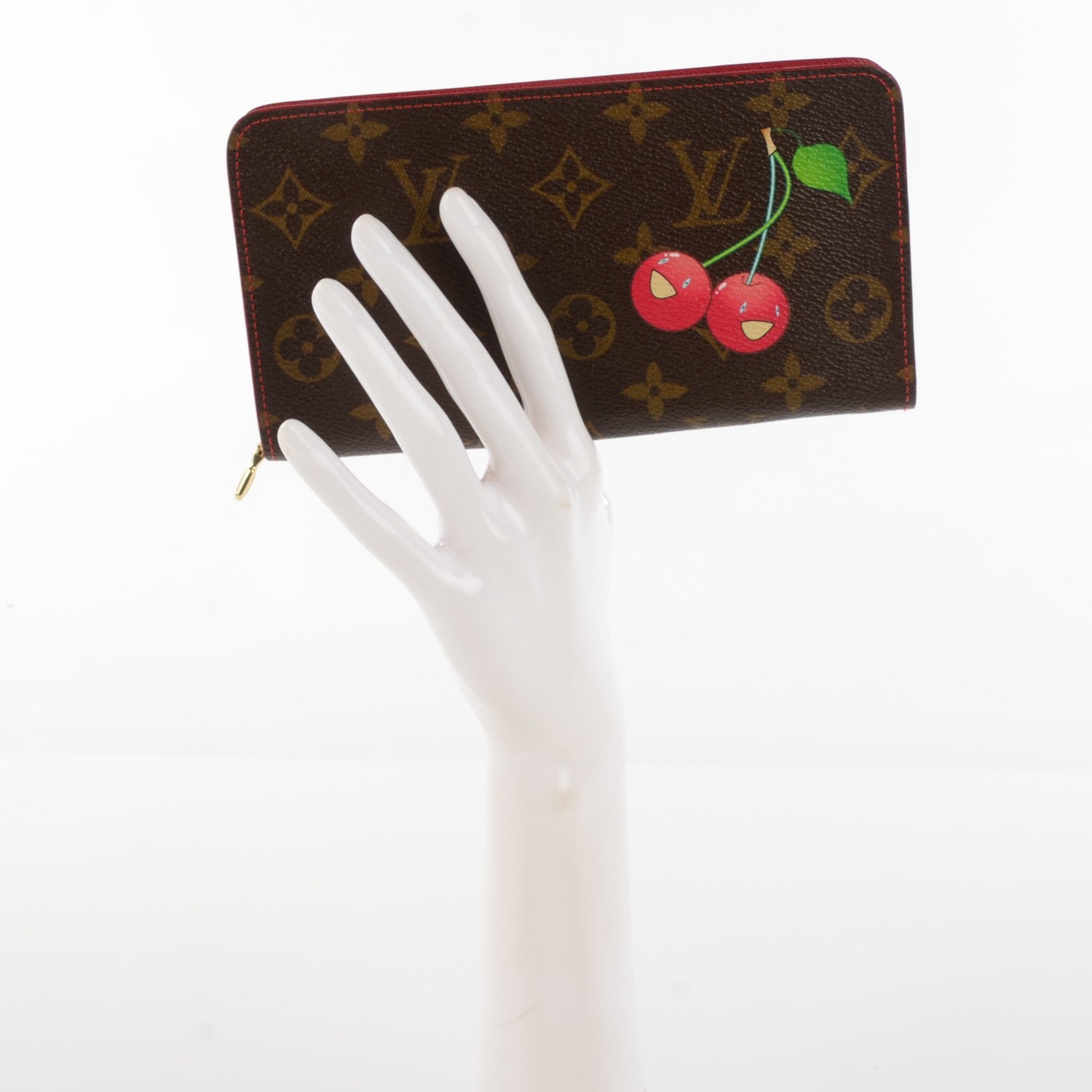 Louis Vuitton Monogram Cerises Zippy Wallet 2 of 7