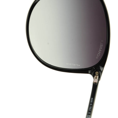 Chanel Acetate Round Sunglasses 5278 Black 6 of 7