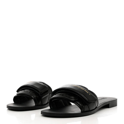 Christian Dior Calfskin Cannage Dio(r)evolution Slide Sandals 36 Black 3 of 10
