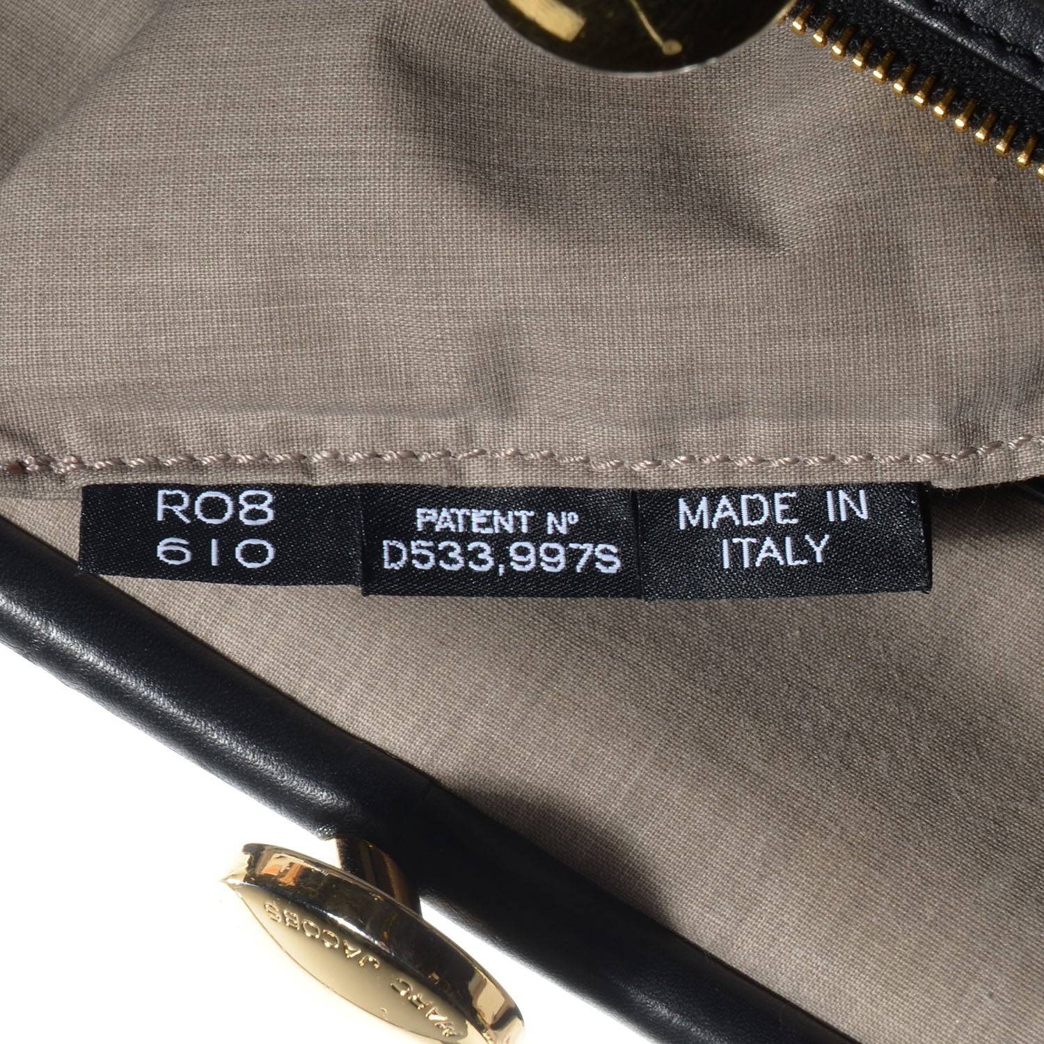 Marc Jacobs Quilted Leather Stam Black 7 of 8