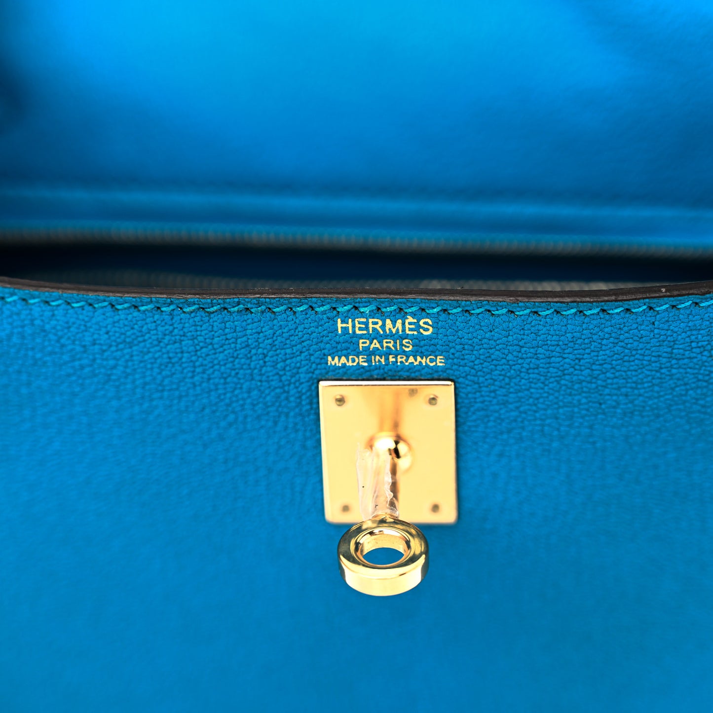 Chevre Mysore Kelly Sellier 25 Bleu Zanzibar