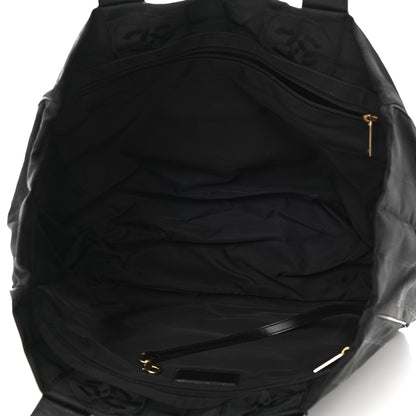 Chanel Nylon Medium Travel Tote Black 4 of 10