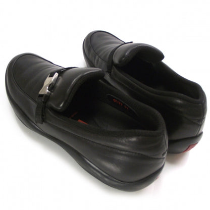Prada Leather Sport Loafers 37 Black 4 of 9
