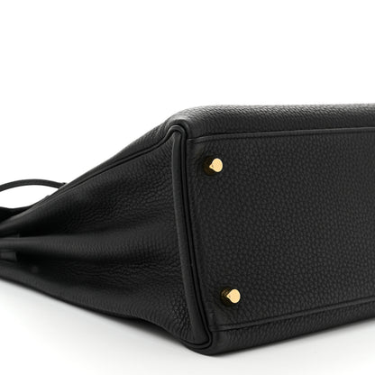 Hermes Togo Kelly Retourne 35 Black 9 of 10