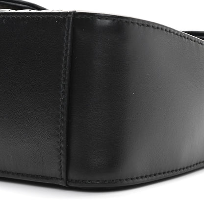 Gucci Calfskin Matelasse Mini GG Marmont Top Handle Shoulder Bag Black 10 of 10