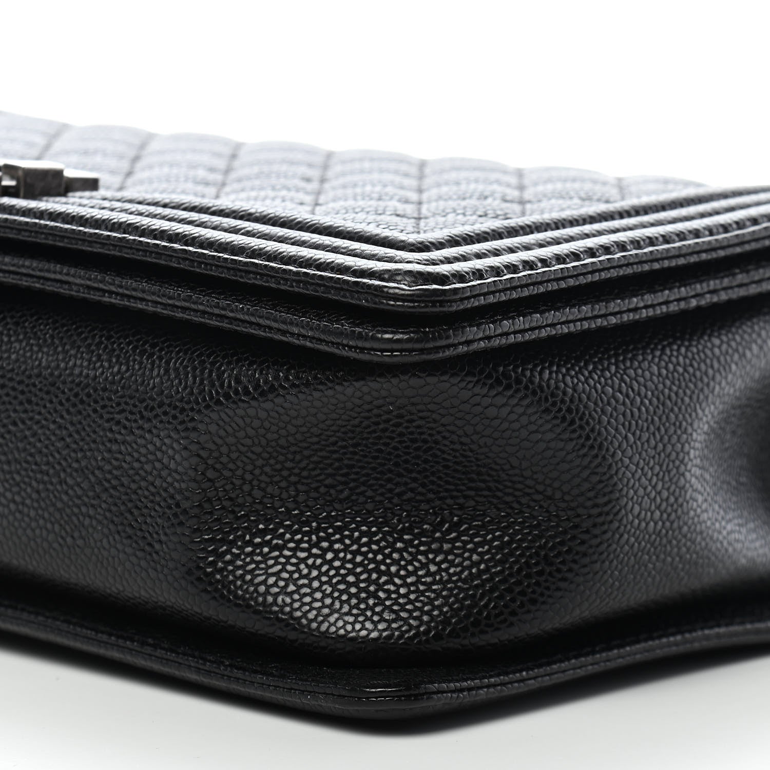 Chanel Caviar Quilted New Medium Boy Flap Black 9 of 9