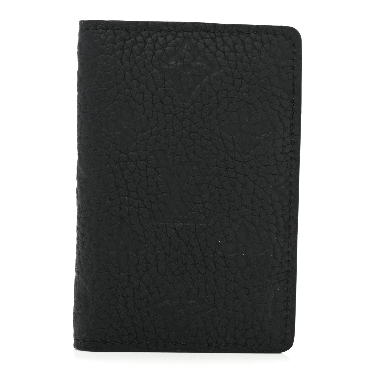 Taurillon Monogram Pocket Organizer Black