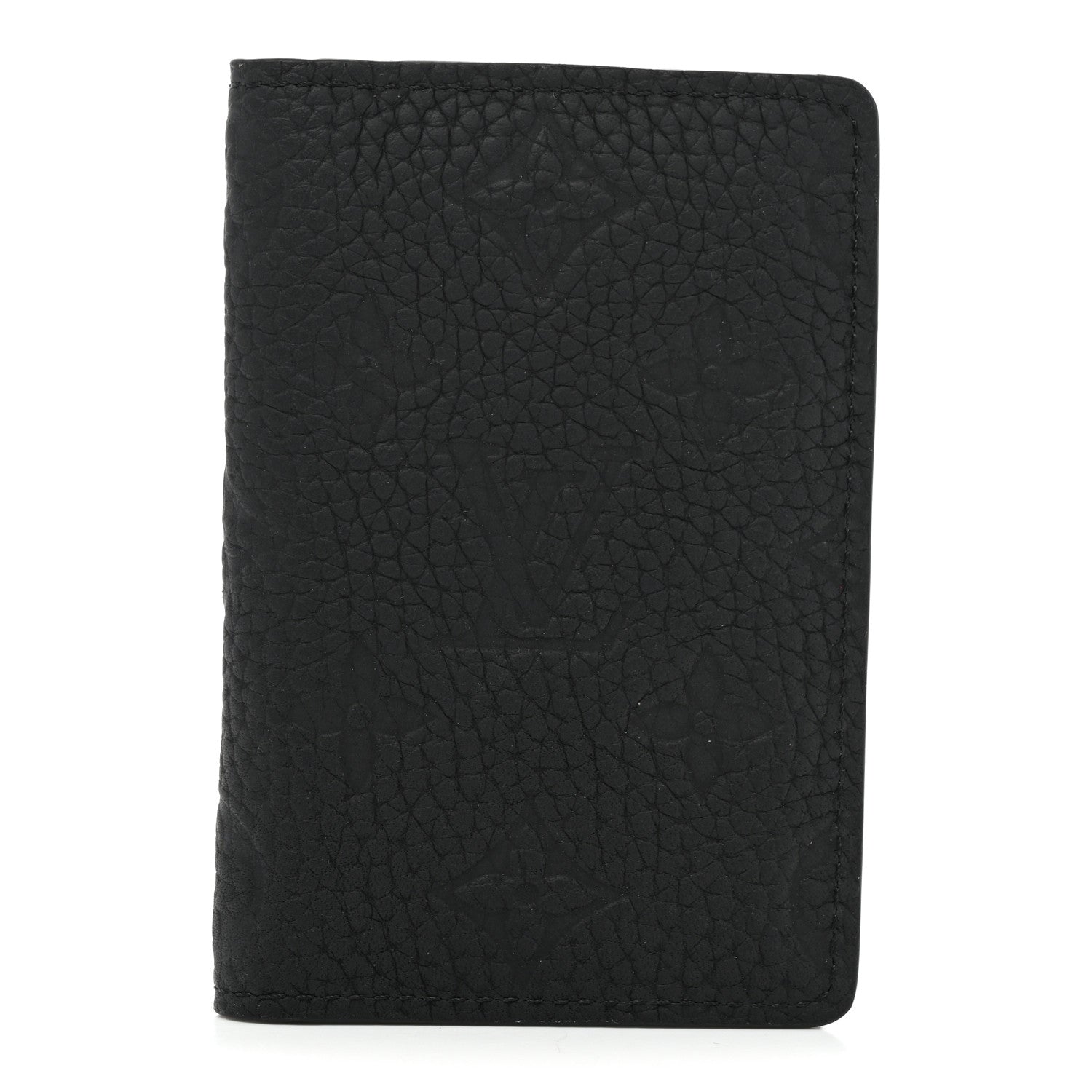 Louis Vuitton Taurillon Monogram Pocket Organizer Black 1 of 6